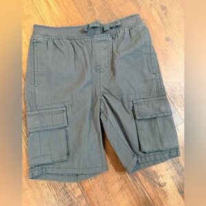 7 For All Mankind Boys Olive Cargo Shorts